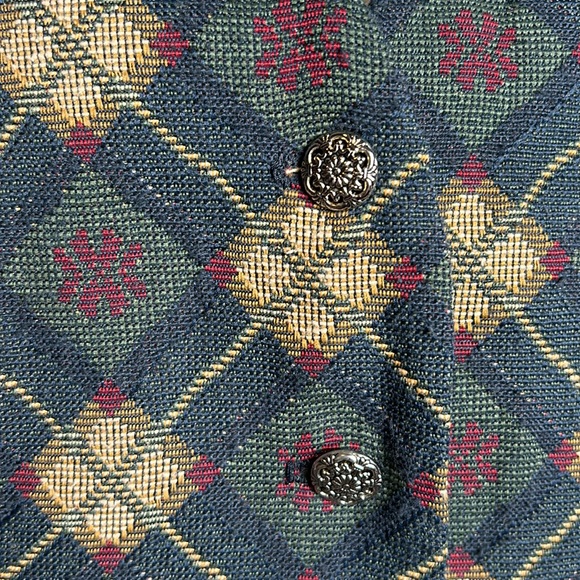 First Issue Tapestry Vest size Large vintage - Picture 9 of 11